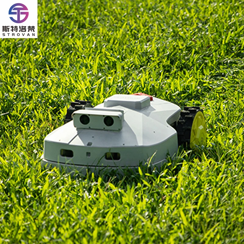 

STLF New Smart Electric Cordless Robotic Lawn Mower High Efficiency Portable Self-Propelled Industrial Garden