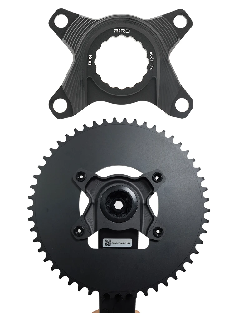 RIRO 4-armiger Kettenblatt-Adapter für Easton EC90 XXE 5-Bolts Spider für Shimano Direct Mount auf 110BCD/130BCD Konverter R7000 R8000 – Detail 1