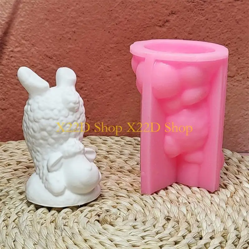 

X22D силиконовые формы для животных, перевернутая форма для коз, штукатурки, формы для эпоксидной смолы