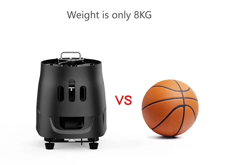 Controllo remoto dell'app del telefono della macchina da lancio automatica del pickleball per l'attrezzatura da allenamento per il tennis