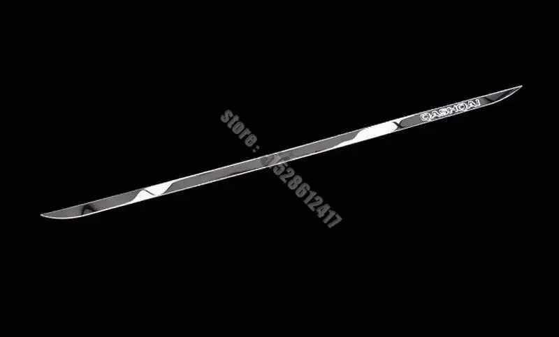 For nissan qashqai j11 2016 2017 2018-2022 rear styling Stainless steel trunk tailgate decorative strip Car Accessories