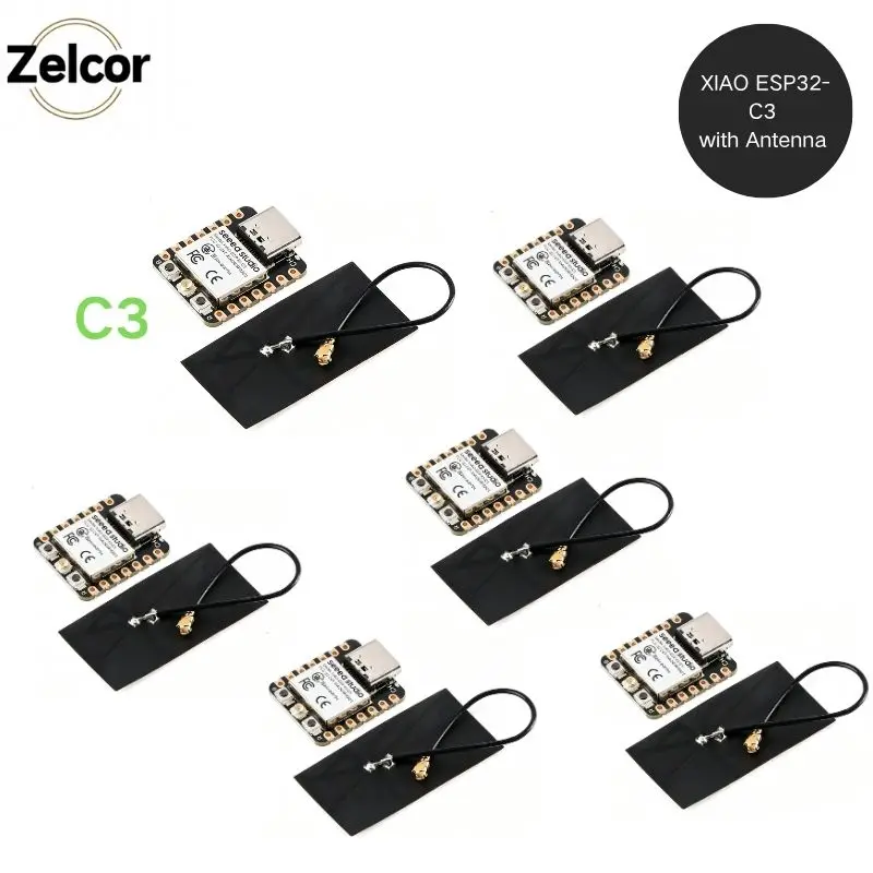 Seeed Studio XIAO ESP32C3 S3 C5 C6 Tiny Size ESP32 Dev Board Type-C WiFi BLE RISC-V IoT Development Module For Arduino DIY