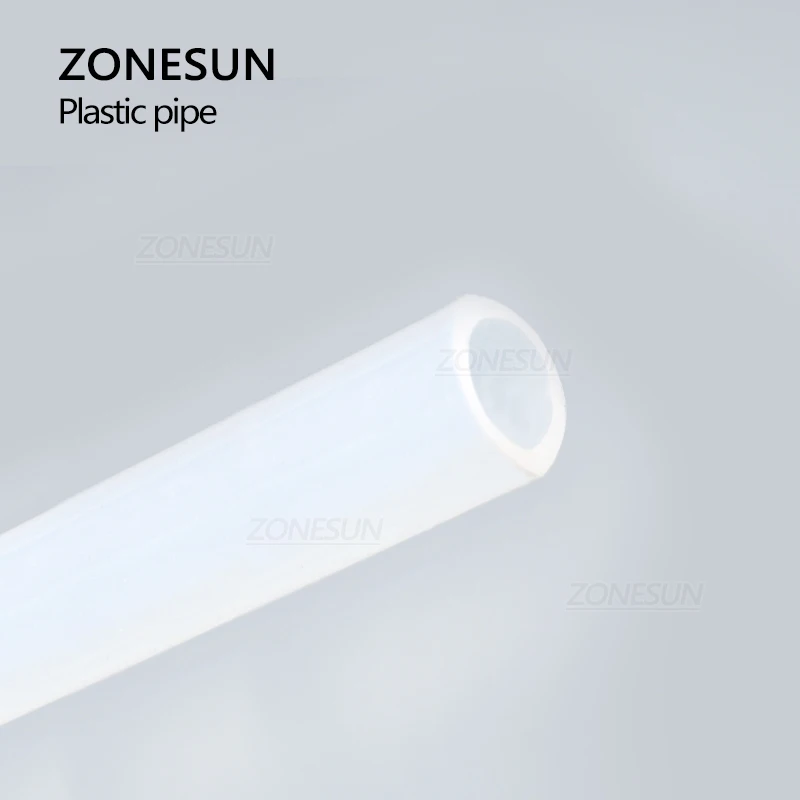 ZONESUN Pipa Plastik Pengisi Nosel 8Mm 10Mm untuk Mesin Pengisi Pompa Peristaltik