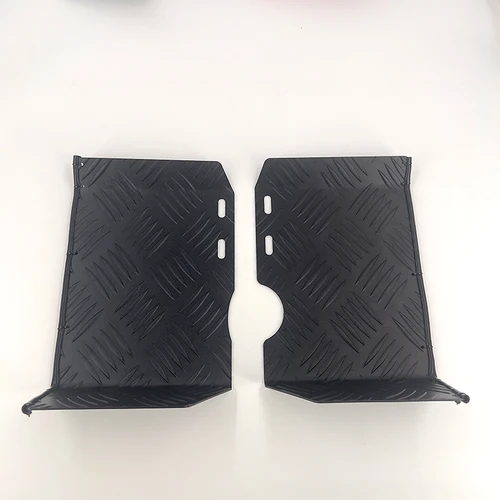 Imagen 2 del producto Tabla de pie para Suzuki LT50, tirantes, tobilleras Las barras laterales. Mate, negro.