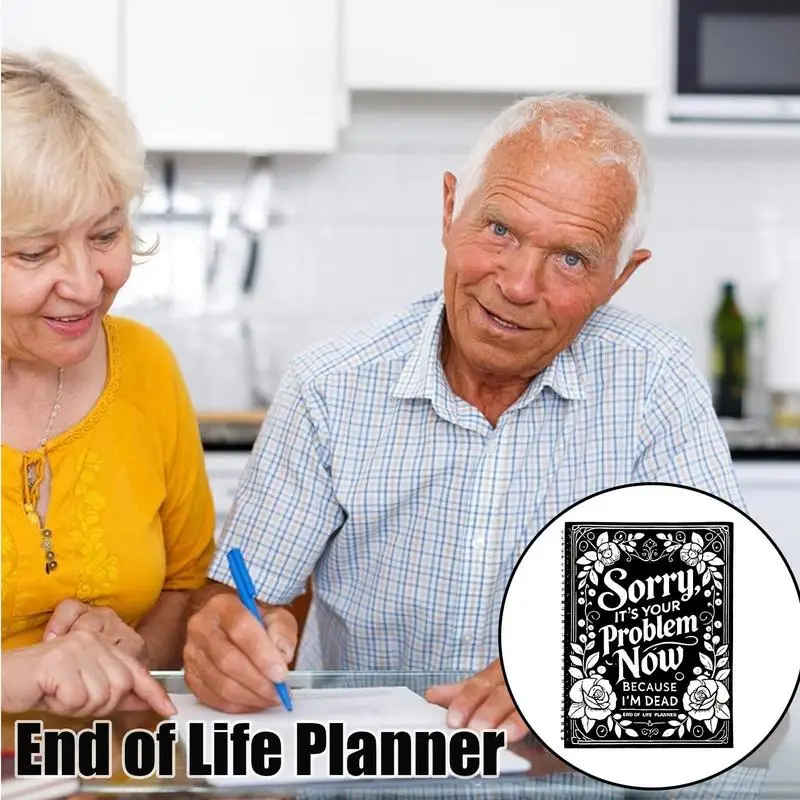 

Estate Planning Organizer Final Wishes Binder Notebook Estate Planning Organizer For Family Seniors