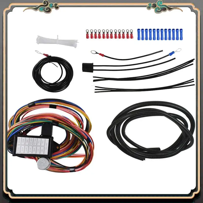 

M45K-14 жгут проводов возврата, универсальные модели, автомобильный провод, 12 В, комплект жгутов возврата напряжения, инструмент для ремонта
