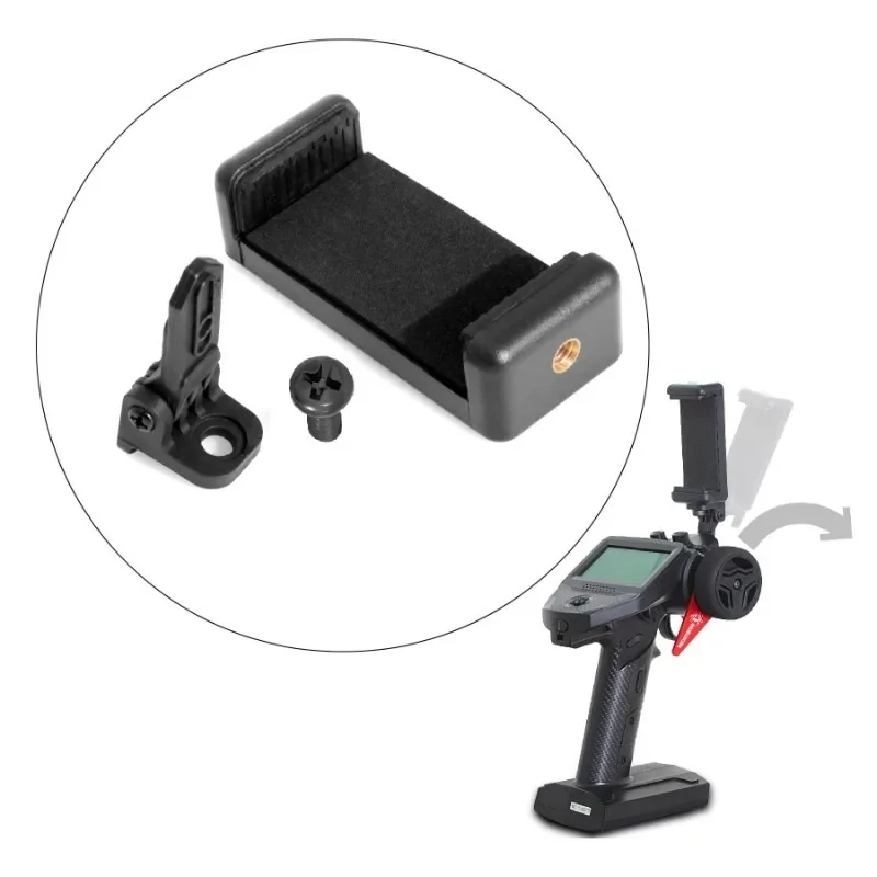 Metal Transmitter Phone Mount Holder for Flysky G7P FS-G7P Remote Controller Upgrade Parts Accessories