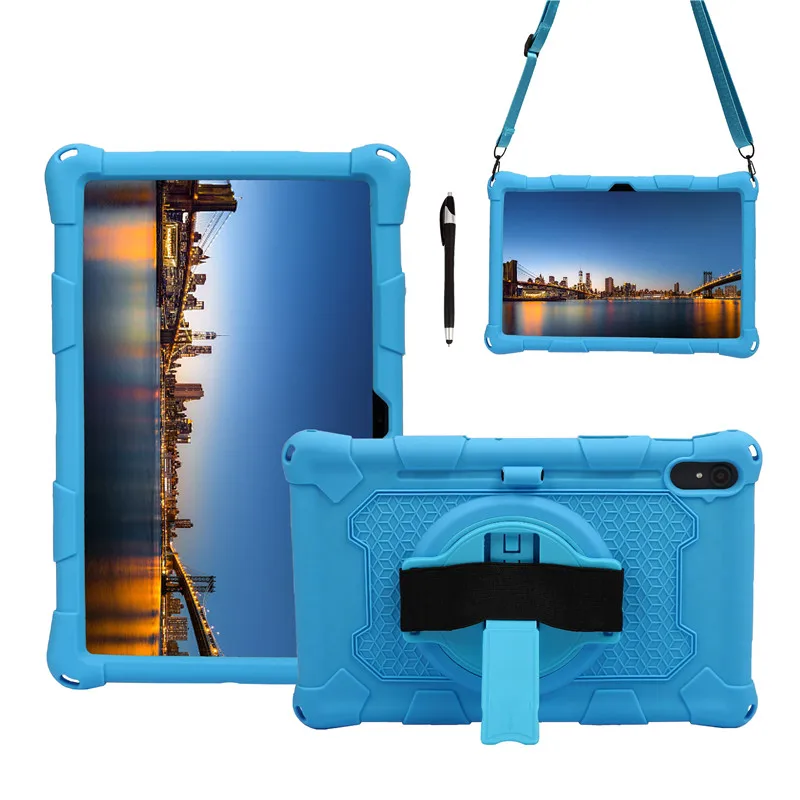 Für Xiaomi Mi Pad 5 Pro Fall Silikon Smart Cover Für Xiaomi Mi Pad 5 Pro 11 zoll 2021 Tablet schutzhülle Funda Mit Griff Strap