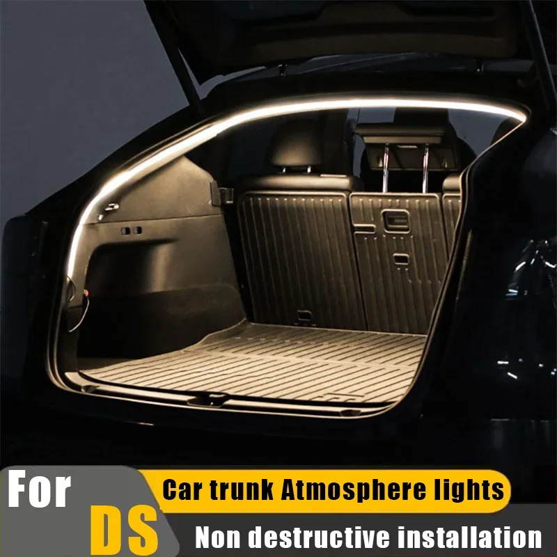 

Атмосферные фонари багажника автомобиля, модификация освещения хвостовой коробки, подходит для DS DS3 DS4 DS5 DS6 DS7 DS8 DS9