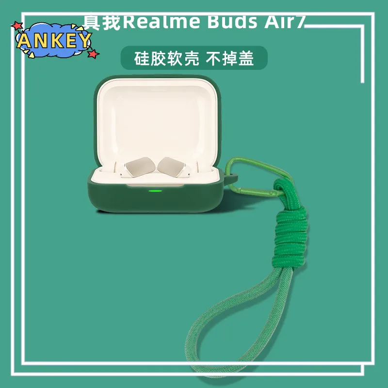 Capa de silicone para Realme Buds Air7 Pro