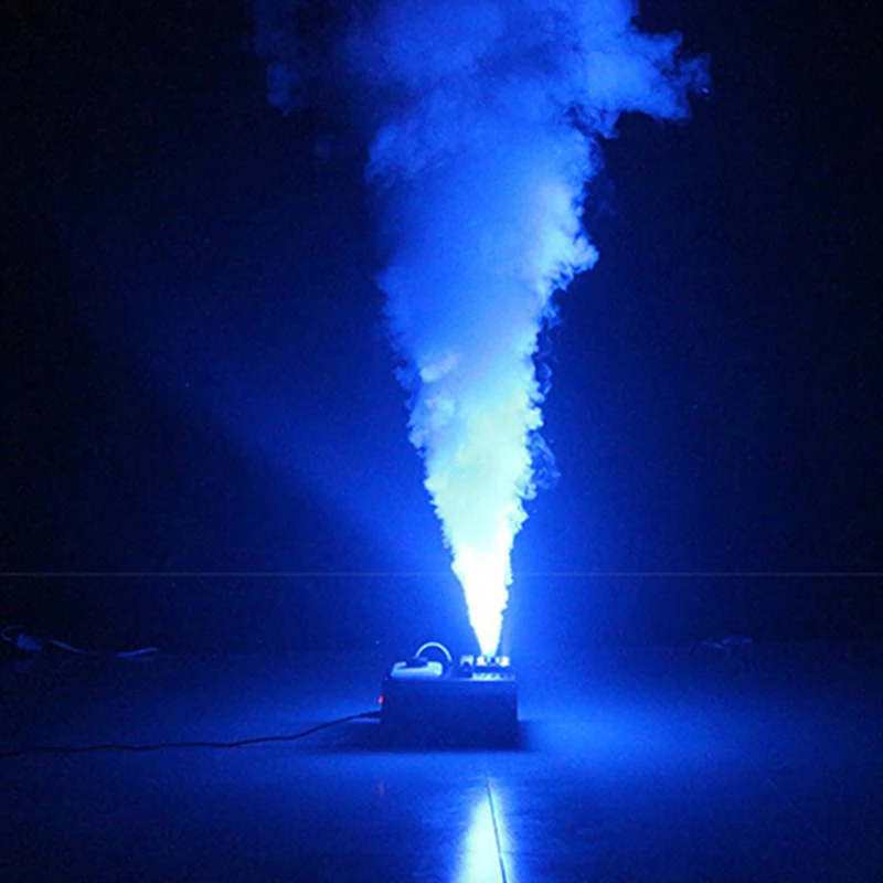 1500W Verticale Rookmachine Draagbare 24x9W RGB LED Rook Rookmachine Luchtkolom Jet DMX Afstandsbediening voor DJ Disco Party Stage Fogger