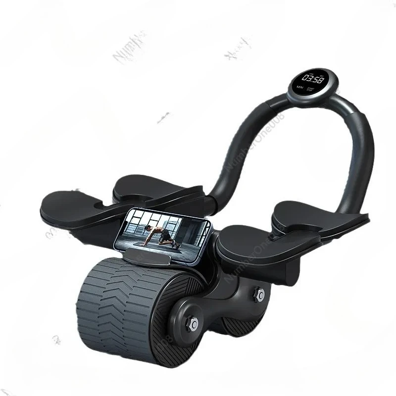 Support abdominal roller to practice abdominal muscles to lose weight and thin belly artifact Household fitness equipment