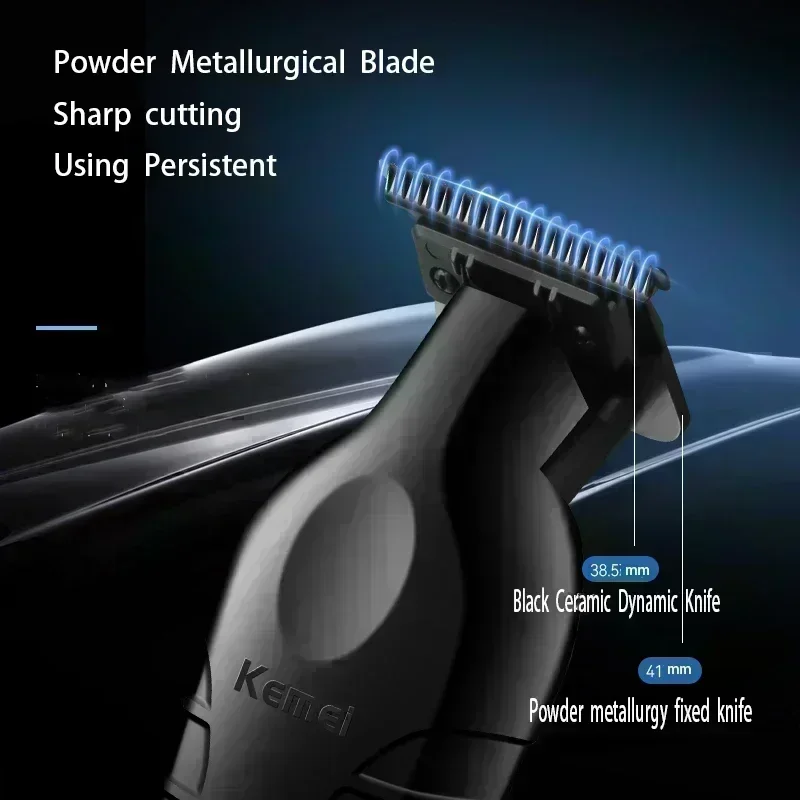 Kemei Hair Clippers Kit KM-2296 KM-2299 KM-1102 Men's Electric Hair Trimmer Machine Professional Hair Cutting Machine Clipper image 3