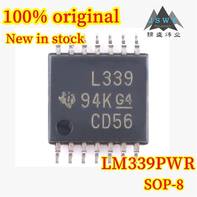 

(50/200pcs) LM339PWR LM339P L339 TSSOP14 four-channel voltage comparator chip 100% new original spot delivery fast
