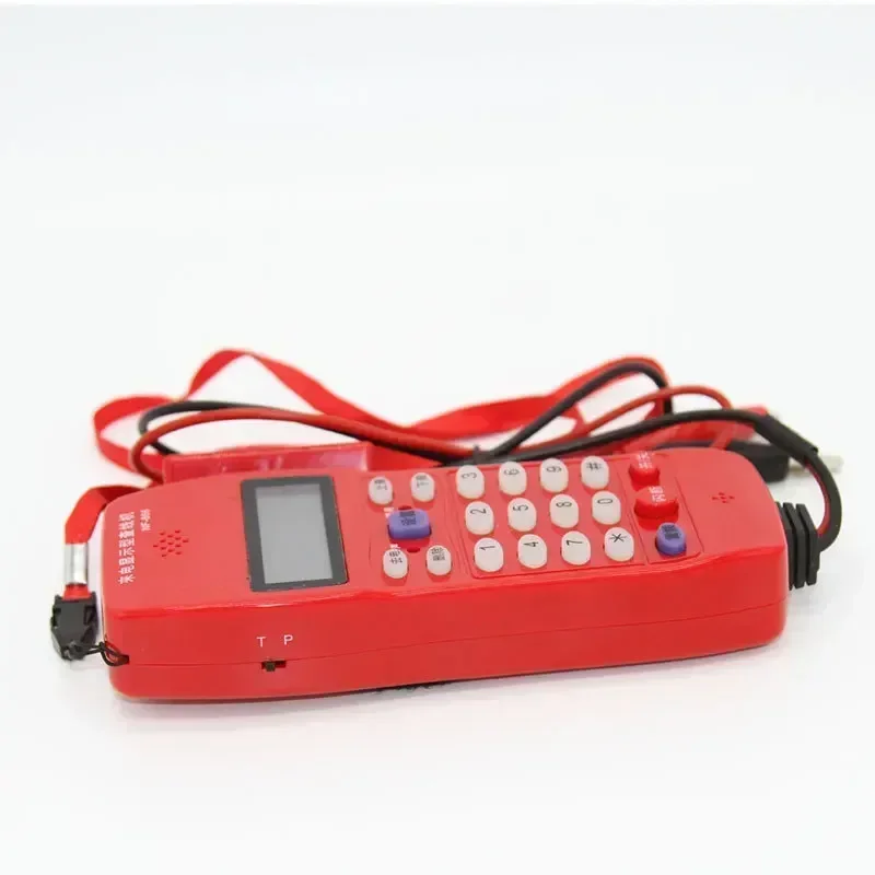 [100% NEW] NF-866 Telecom Check Telephone Line Check Survey Line Tester Alligator Clip Telephone Tester