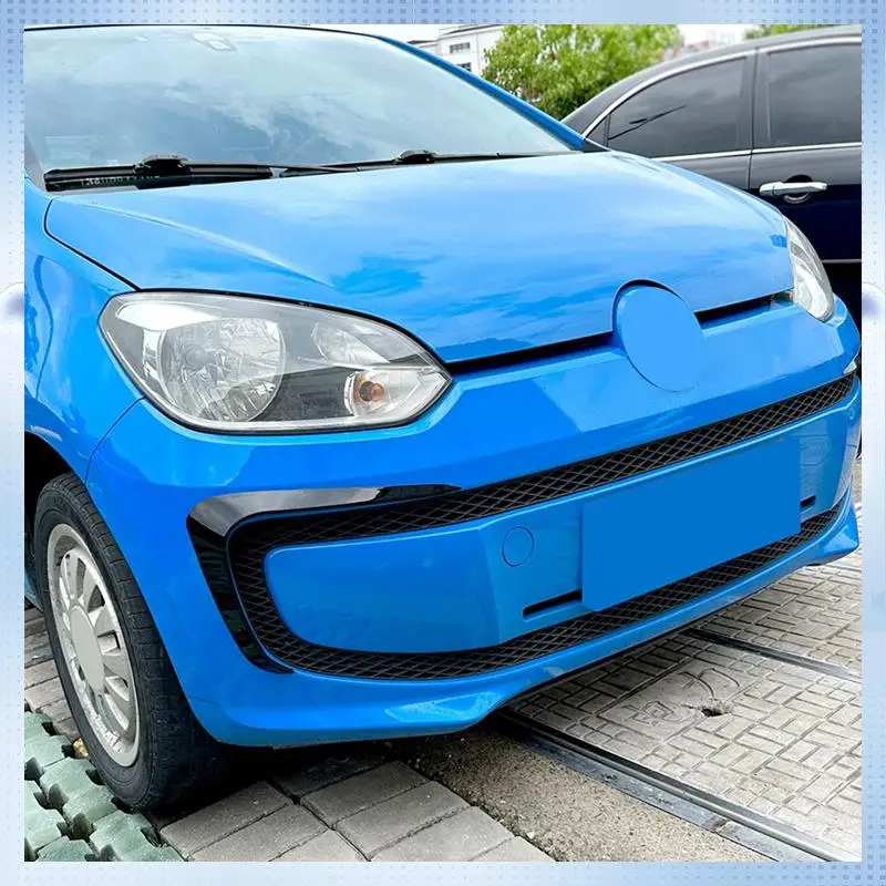 

NEW-Car Front Bumper Splitter Spoiler Trim Grille Canard For VW UP 2011-2015 Front Grille Wind Wing