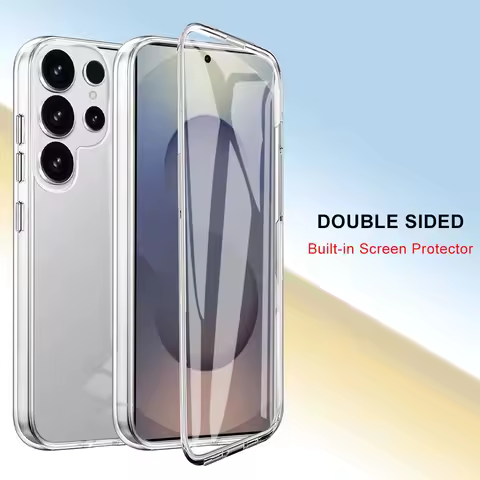 360 Full Body Cover Protective Cases For Samsung S25 S24 S23 S22 S21 S20 FE Note 8 9 10 20 Ultra Plus A36 A56 A55 A54 A53 Cover