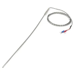 FTARP08 K type 1.5m metal screening cable 300mm flexible probe sheathed thermocouple temperature sensor WRNK-191