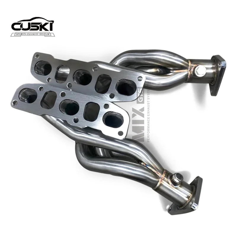 

Stainless Steel Exhaust Parts Suitable For 2009 Infiniti G37 VQ37 3.7 Liter Straight-through Exhaust Header Car Exhaust Modifica