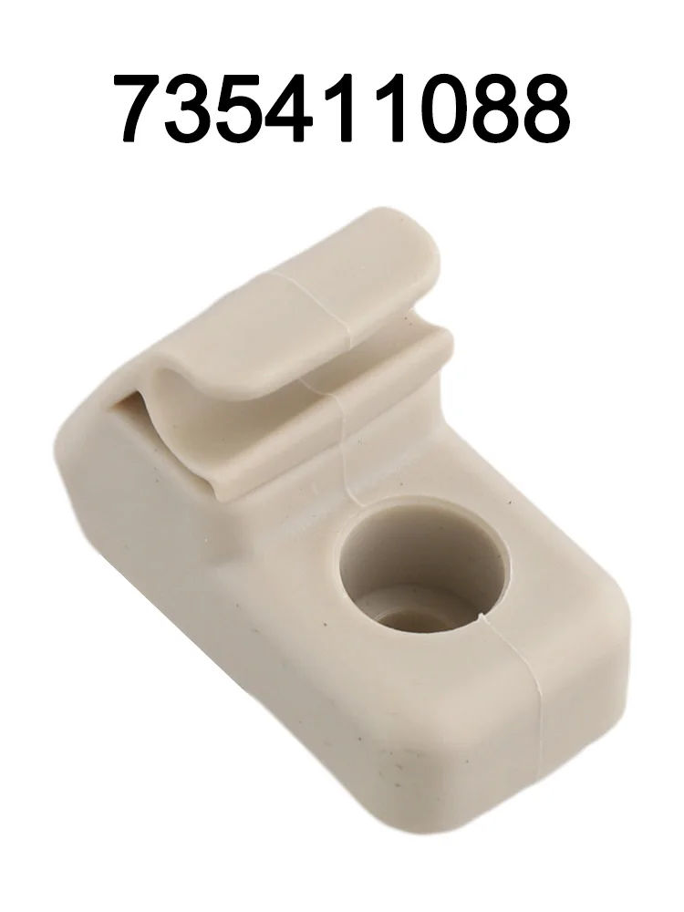Car Interior Beige Sun Visor Holder Practical And Reliable Quick Installation Wear-resistant Direct Installation