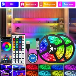 Led Strip Lights Led 10m 15m 20m 30m Neon Led Lights Rgb Led Lamp Gaming Room Decoration Led Strip Luces Led светодиодная лента