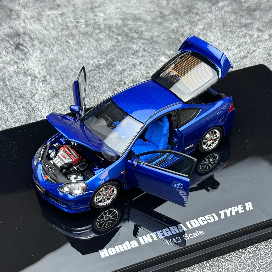 LCD Full alloy opening 1:43 ratio Honda I NTEGRA(DC5)TYPE R Alloy car model Static ornament Holiday gift Send to a friend CLD