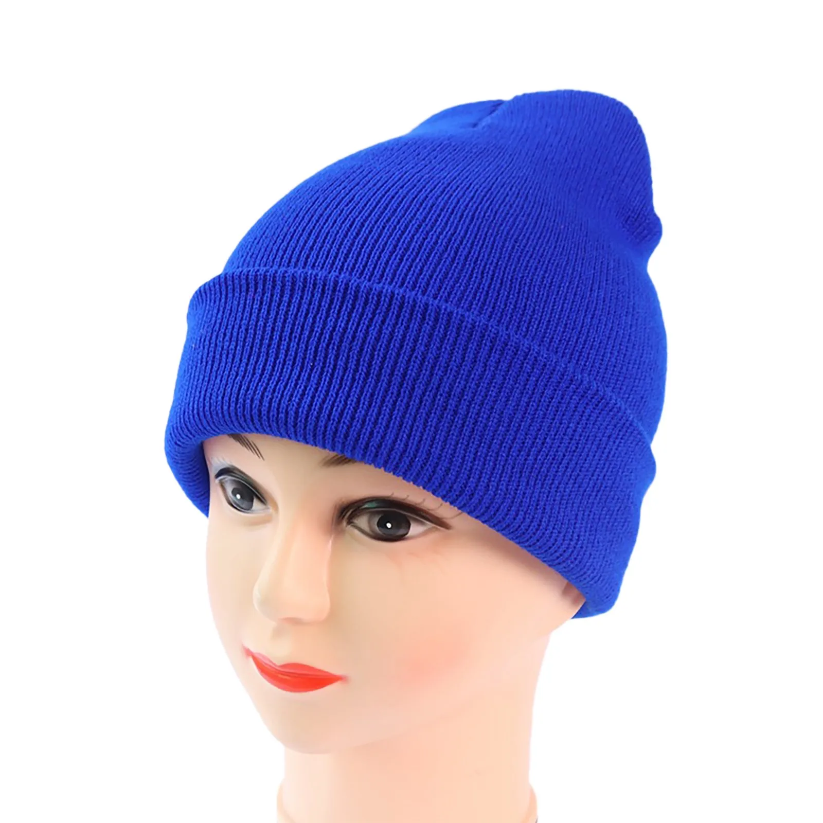 Newest Unisex Hats Wool Acrylic Knitted Cap Women Men Beaines for Autumn Winter Warm  Knitted Autumn Outdoor Beanie