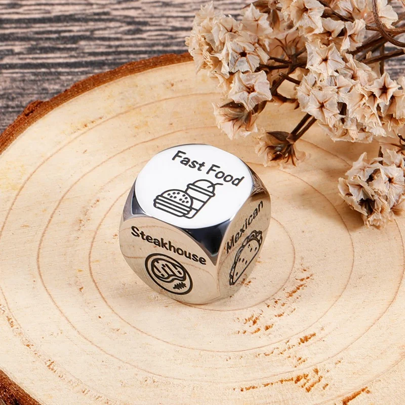 

Food Decision Dice Decider For Couple Boyfriend Girlfriend Husband Wife Date Night Dice Gifts For Him Her-A Durable