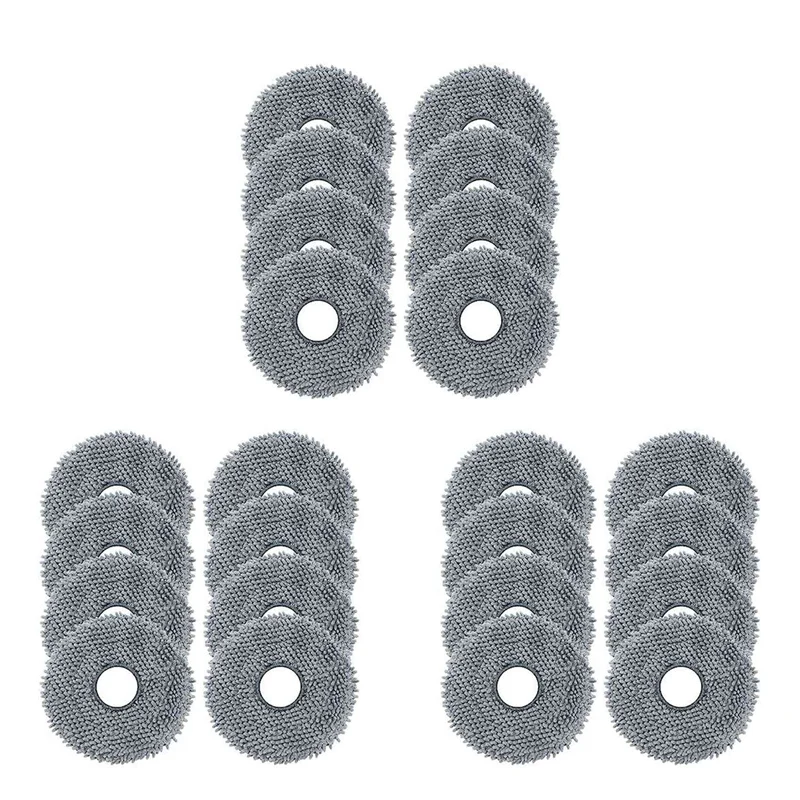 24X Vacuum Mop Pads For Roborock Q Revo Robot Vacuum Cleaner Spare Parts Accessories