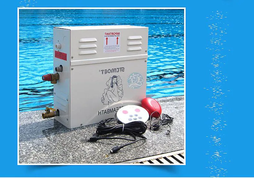 3KW/4.5KW Steam Generator Sauna Steam Bath Machine For Home Sauna Room SPA Fumigation Machine 220V/380V With Digital Controller