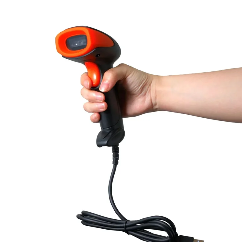 [NOVO A09R!】 Scanner de código de barras 2D portátil 2.4G sem fio Bluetooth 1D 2D QR Code Reader Scanner de código de barras com fio