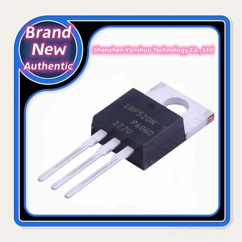 IRF520NPBF 100V single N-channel Power MOSFET in TO-220 packaging Field effect transistor MOSFET