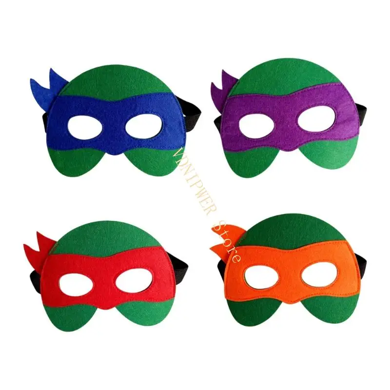 

Halloween Costume Cosplay Masquerades Mask for Dressing Up Felts Anime Eye Mask D08E