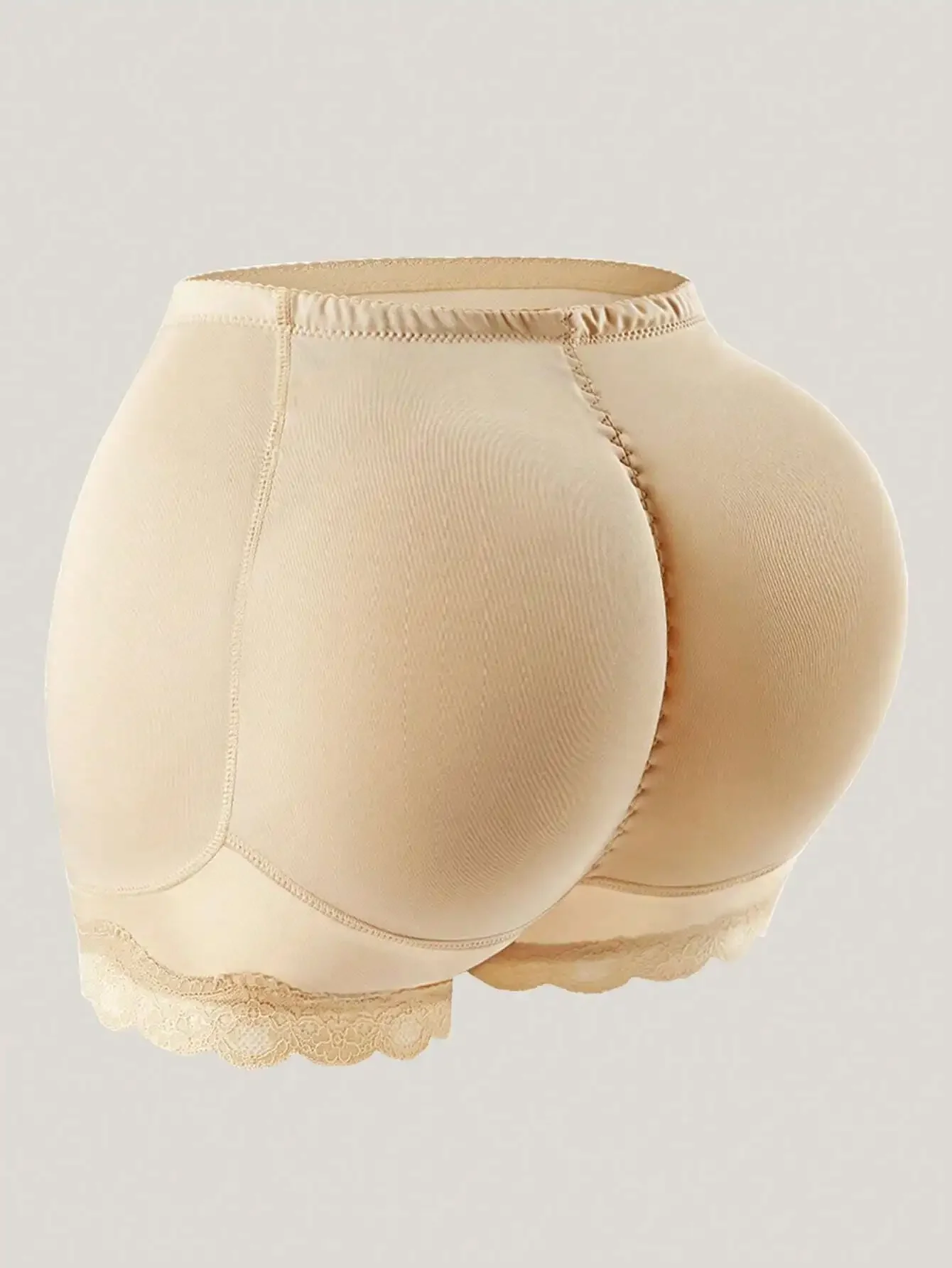 

1pc Women's Adjustable Shapewear Short, Butt Lifter, Tummy Control, Padded Underwear With Removable Sponge Inserts