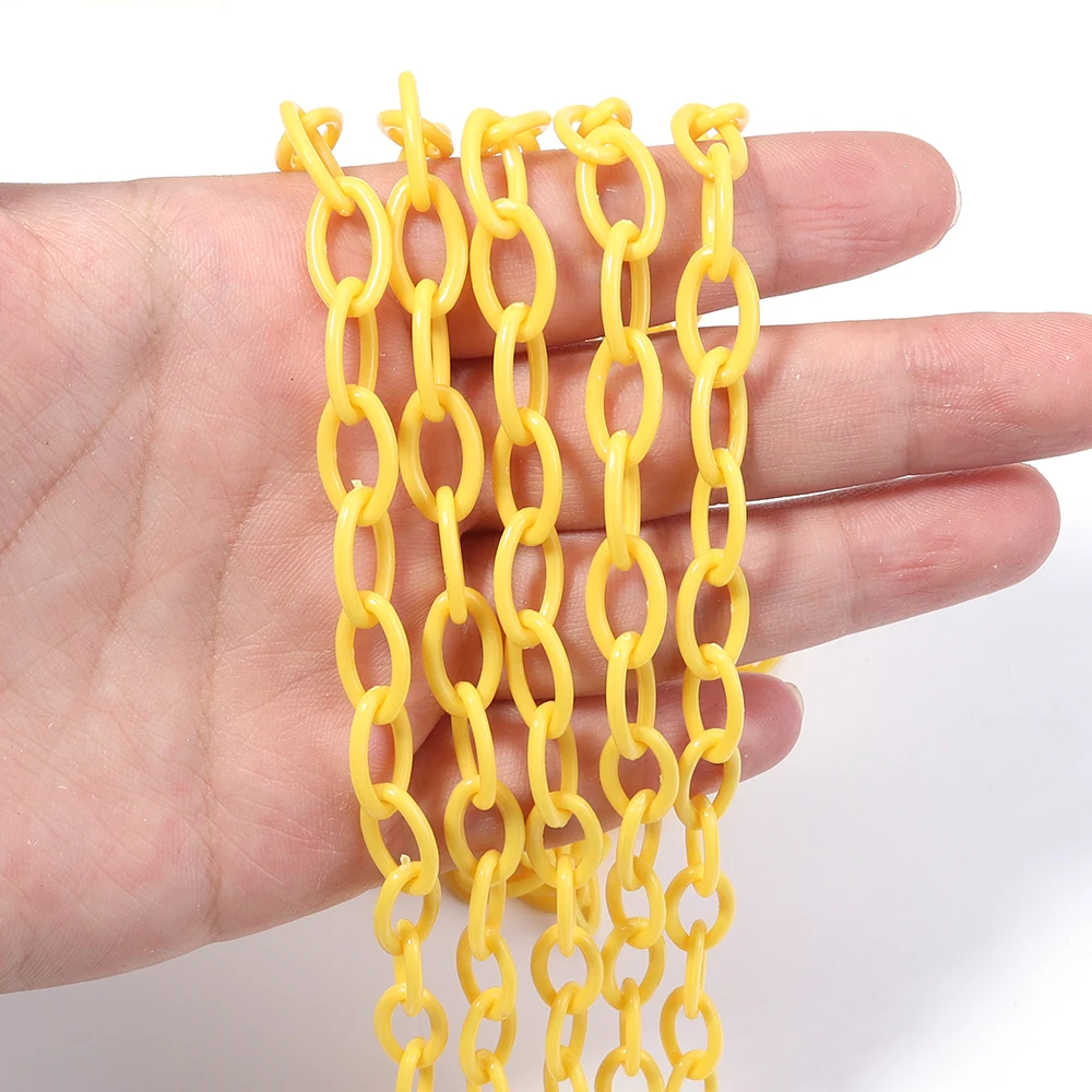 5pcs Colorful Plastic Link Chain