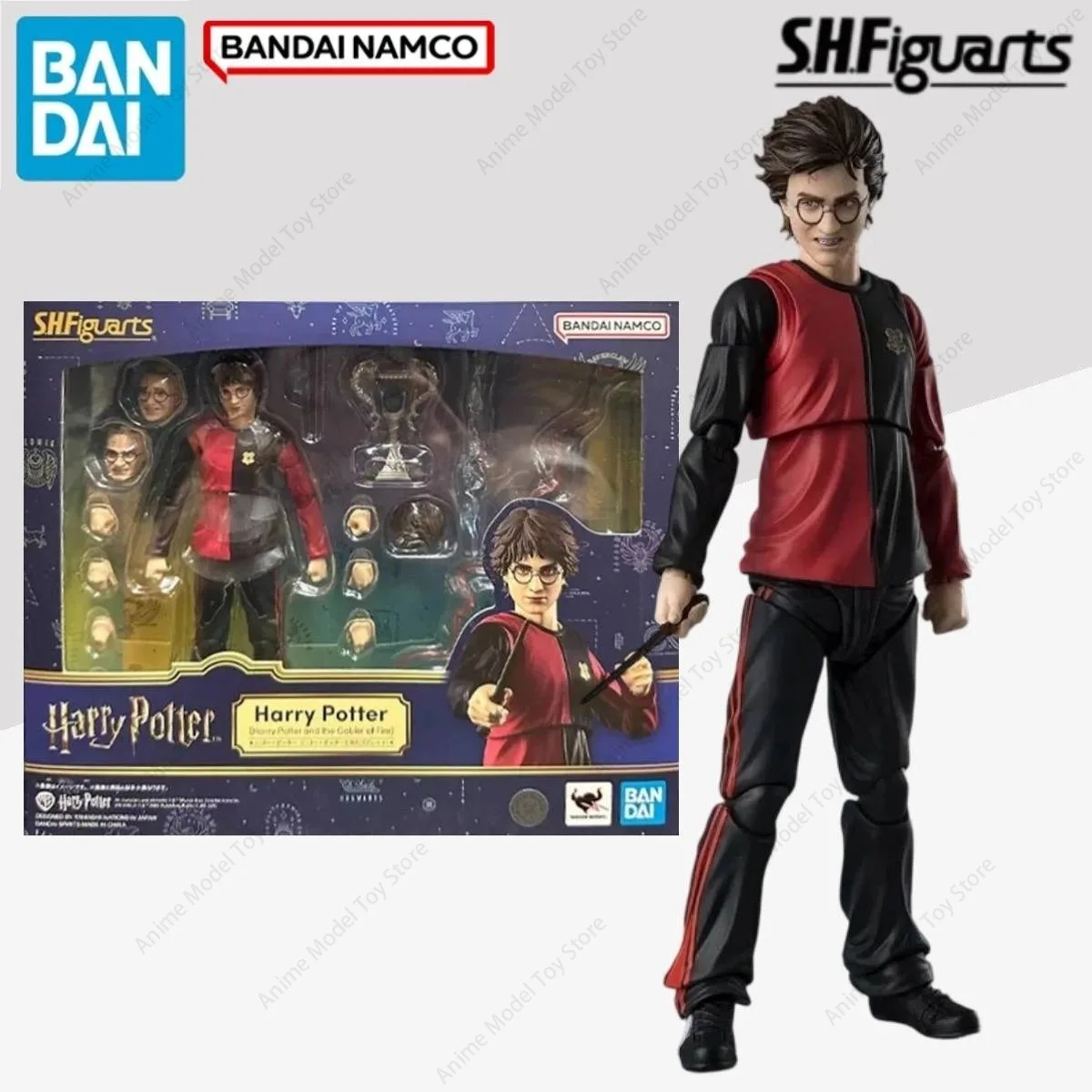 

Bandai Genuine Figures Harry Potter The Goblet of Fire Anime Model Kits SHF Harry Potter Moive Action Collectibles Toys Gifts