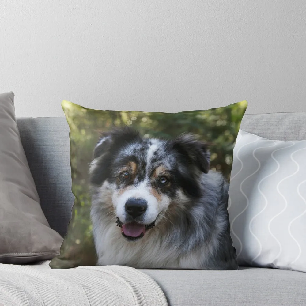 

Australian Sheppard Throw Pillow luxury decor Cushion Covers For Living Room christmas decorations 2025 pillow