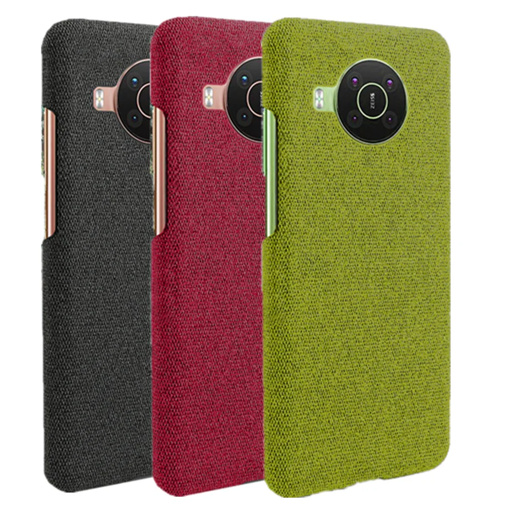 Cloth Case for Nokia X20 For Nokia X20 X10 G20 G10 8.3 8 V 5G UW 7.2 6.2 Luxury Cloth Texture Case For Nokia 3.1 5.1 6.1 8.1 5.4