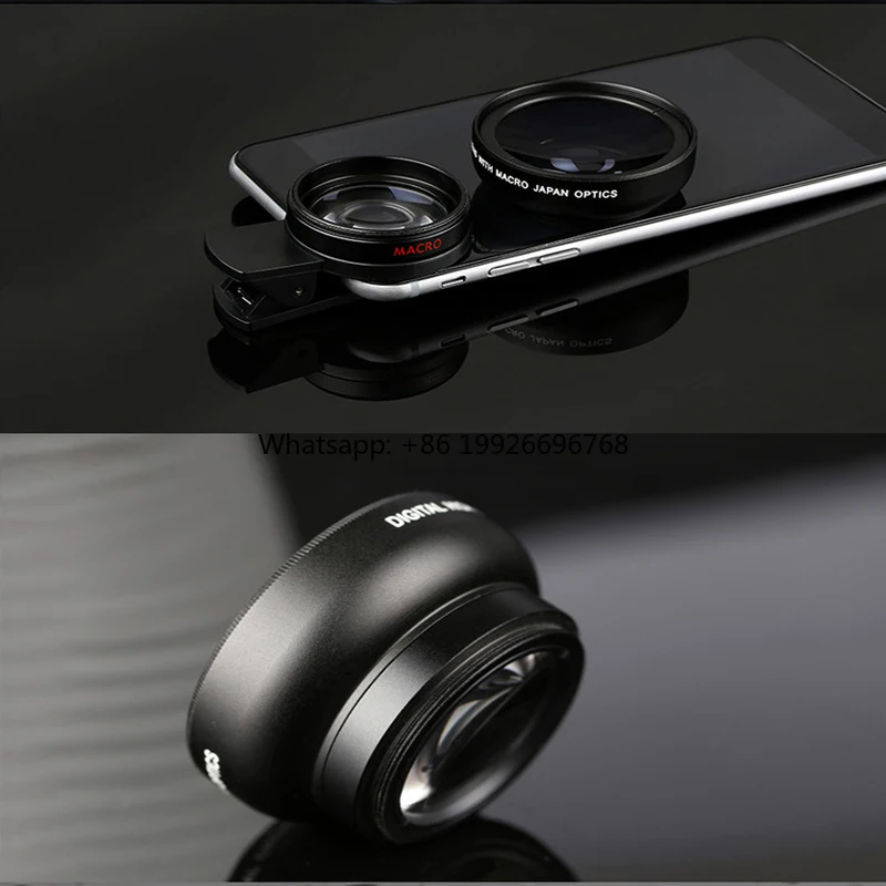 

High Quality Fisheye Lens No Distortion 16Mm 4K Hd Wide Angle Mobile Lens Phone factory