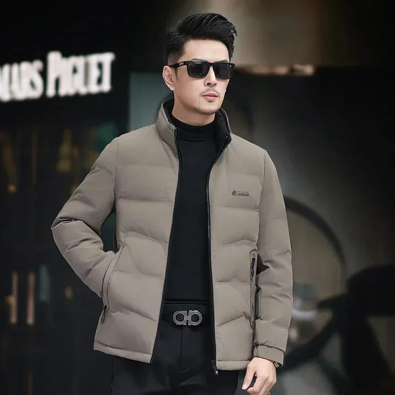 Men's Lightweight Down Jacket Designer Clothes Men Luxury Duck Male Padding Padded New Casual Warm Man Winter Coat