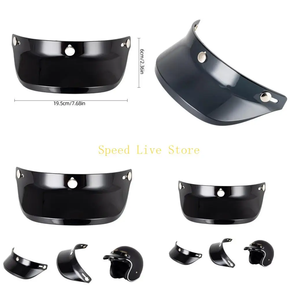 

547c Up Visor 3 кнопка Anti-UV Up Wind Shield Мотоцикл Мотоцикл Шлем