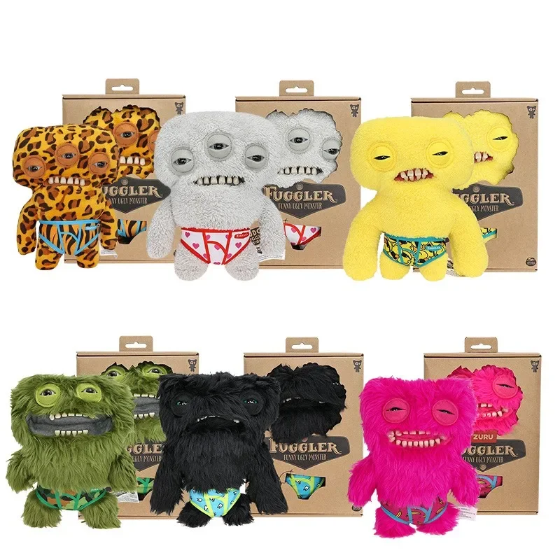 22CM Fuggler dents à dents larges monstre poupées en Peluche doux Fuggler pantalons en Peluche écart denté monstrosité Fugg Peluche jouets d'anniversaire
