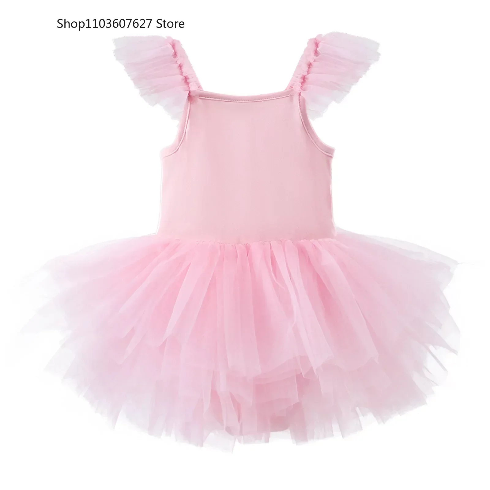 Professional Girls Dance Ballet Skirt Children's Ballet Skirt Short sleeved High Quality Cotton Cloth