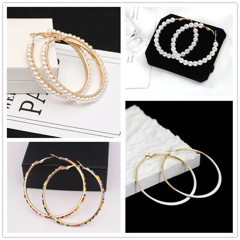 Oversize Hoop Earri…