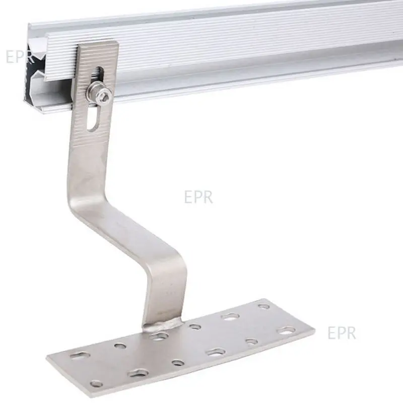 Commercial Use Aluminium Glazed Tile Rooftop Solar Mounting System with 15-Year Warranty Easy Installation & 25-Year Lifespan - Detail 1