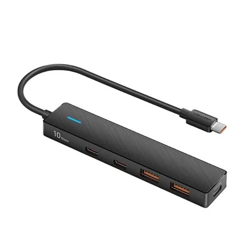 

A13E-USB A Type C 4-Port USB 3.2 Gen2 HUB 10Gbps Splitter Multiport Adapter For Laptop PC