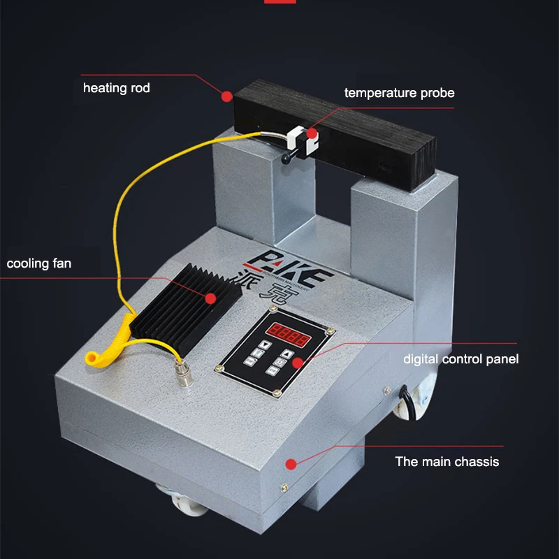 Riscaldatore per cuscinetti HA-1-2-3-4-5-6 installazione a smontaggio rapido dell\'ingranaggio controllato da Computer a induzione elettromagnetica