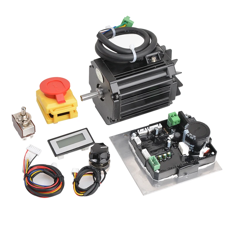 550W Brushless DC Motor/Main Control Board/0618 Lathe Power Drive Board&Motor Kit