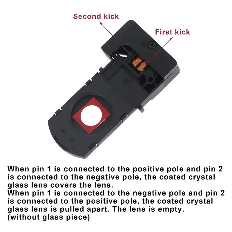 DIY Digital Camera Shutter Electromagnetic Glass Lens 1 3Pcs DC 5V 6V for Rotating Photography Projects Replacement Part