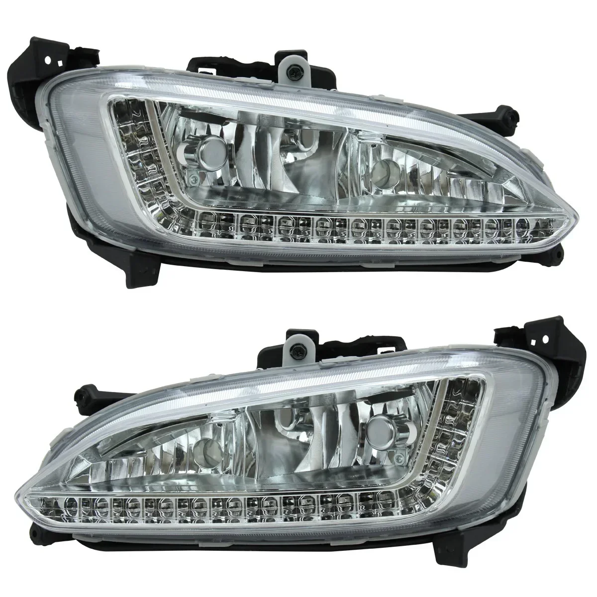 

Front Bumper Fog Light Foglight DRL Day Light for Hyundai HY Santa Fe IX45 2013 2014 2015 Car Headlight Assembly